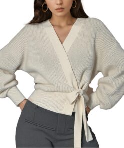 Langarm Strickjacke